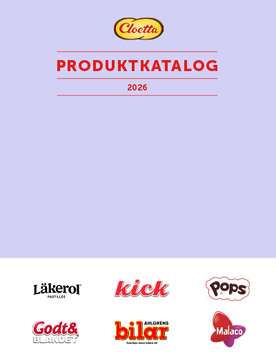 Cloetta produktkatalog