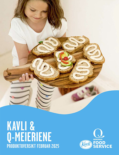 Produktkatalog Kavli og Q-meieriene