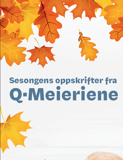 Q-meieriene høstoppskrifter