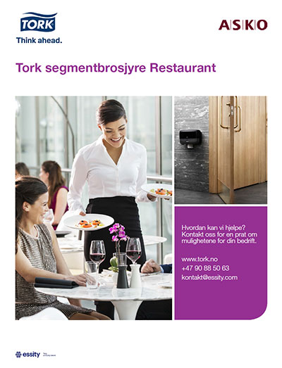 Essity - Tork segmentbrosjyre restaurant