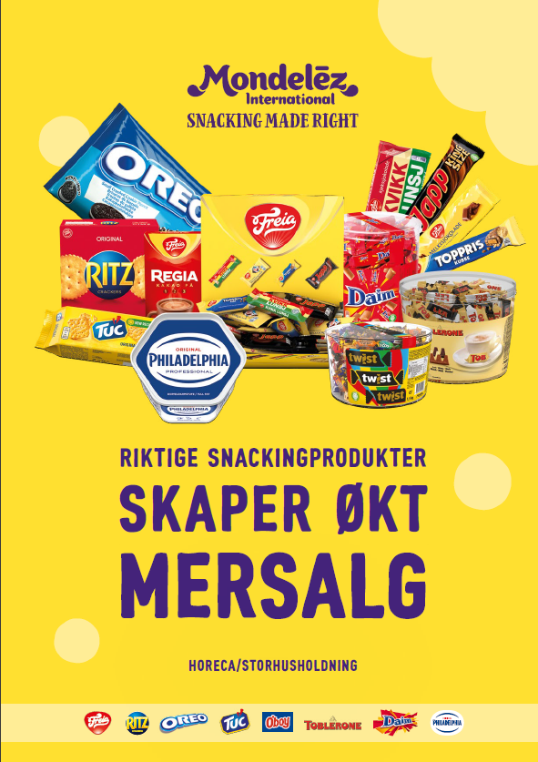 Mondelez produktkatalog